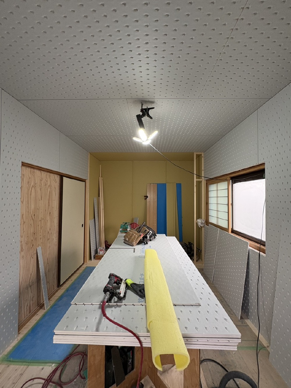 ボード下地完了