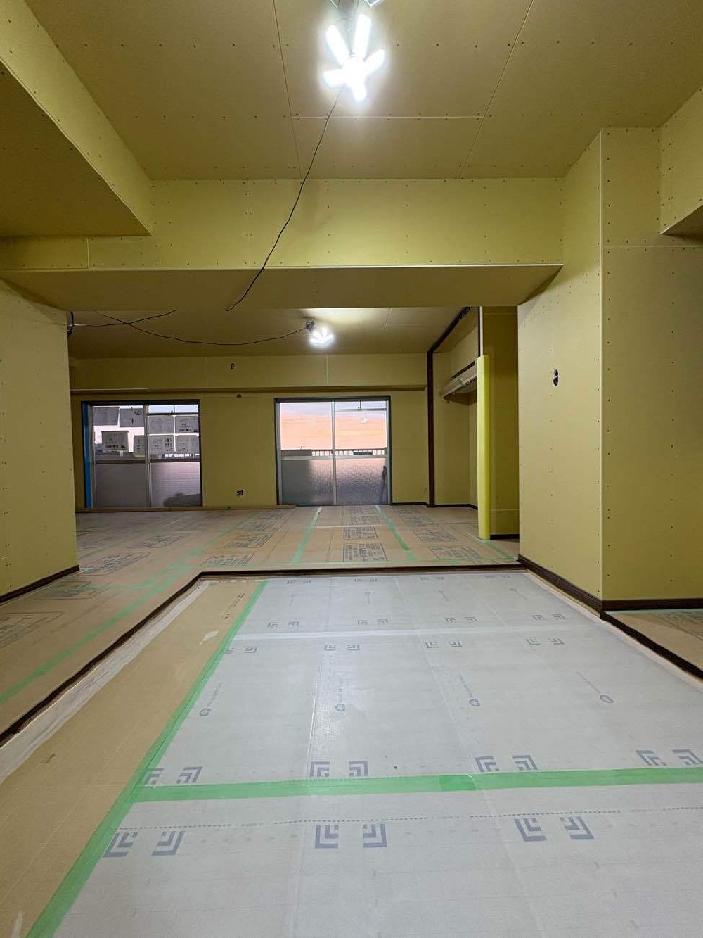 大工工事終わり