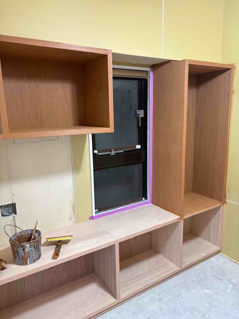 和室の家具塗装