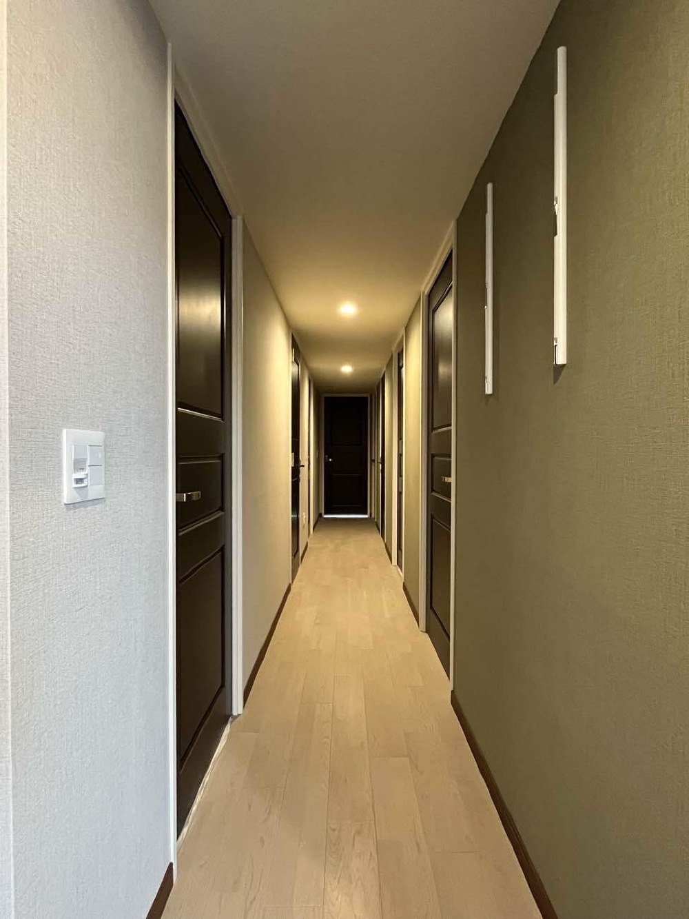 養生捲り→クリーニング