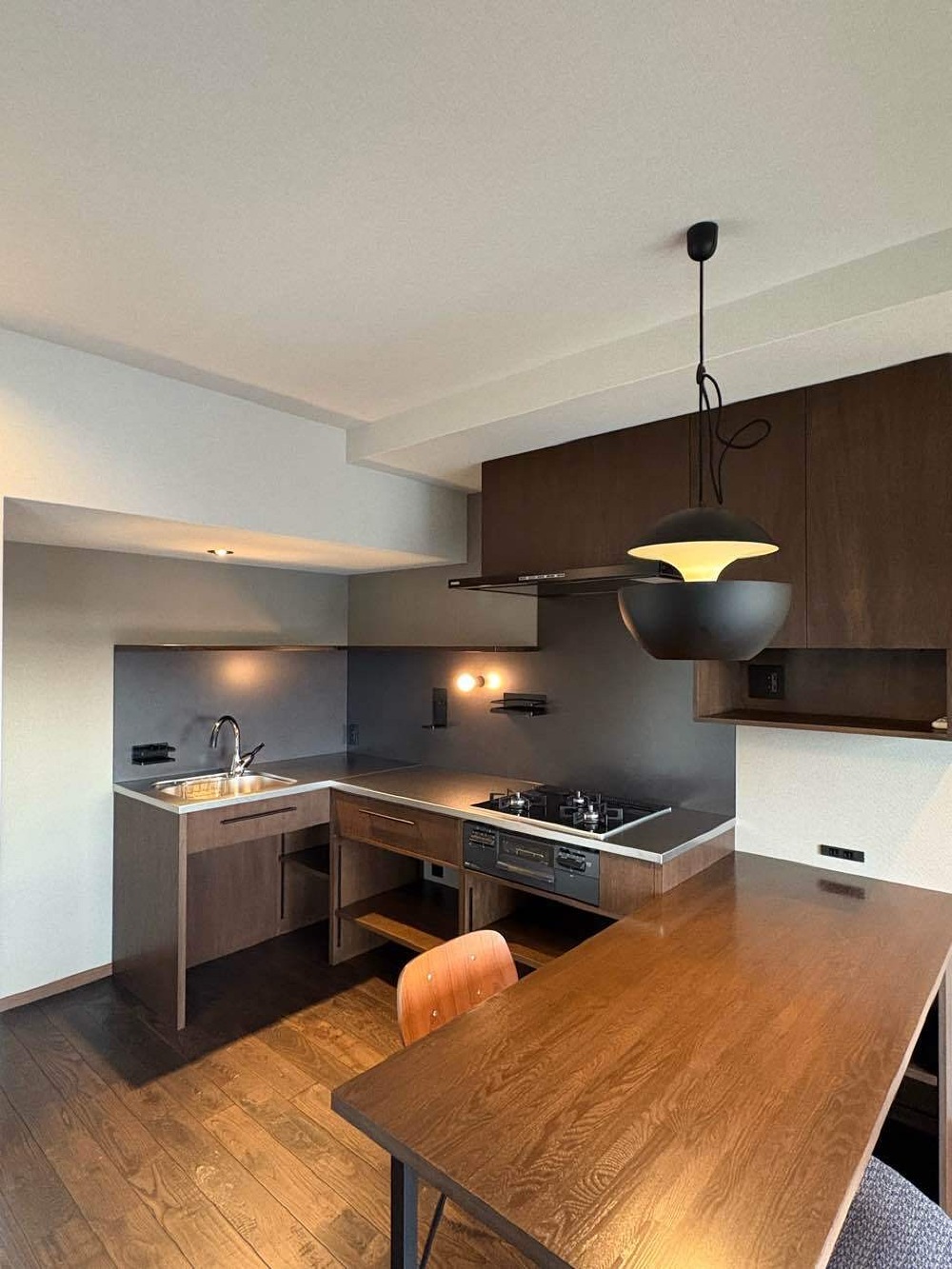 完成写真(オリジナルキッチン)