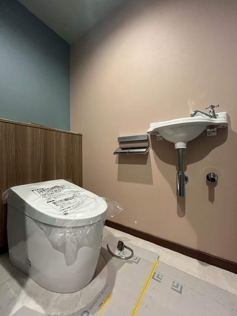 トイレ設置完了