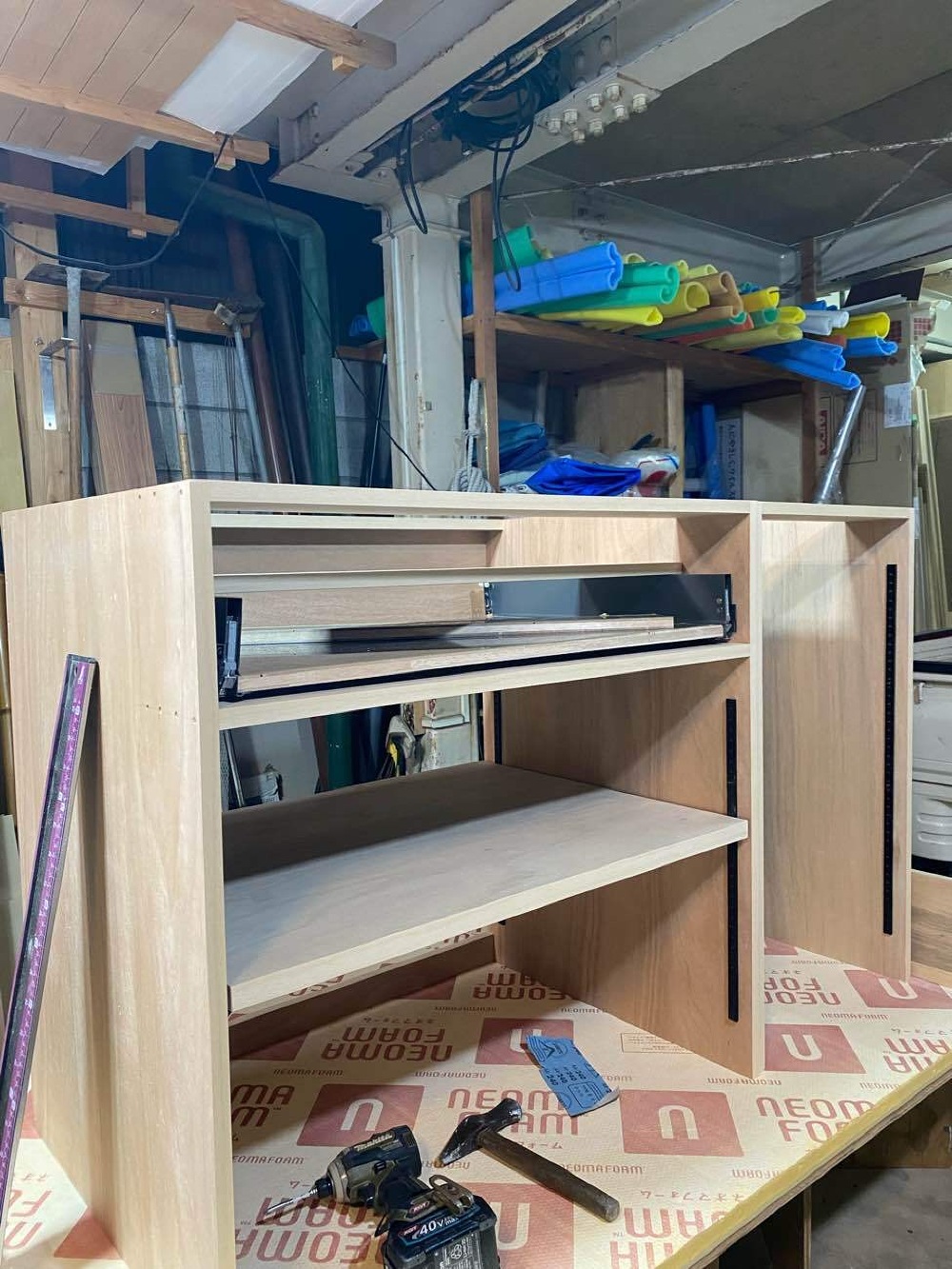 大工さんが作るキッチン