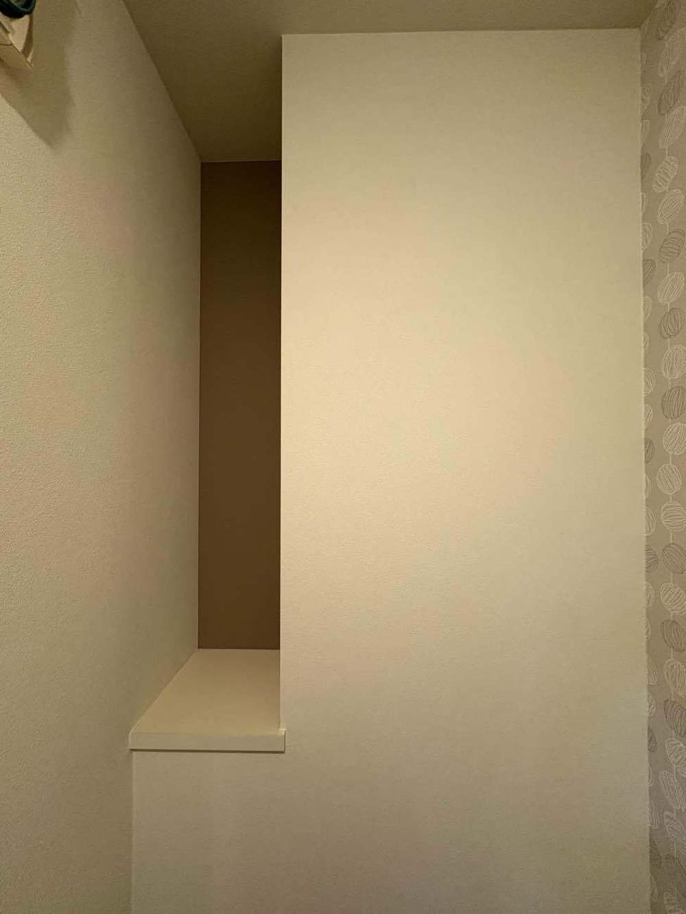 内装工事 トイレアクセント