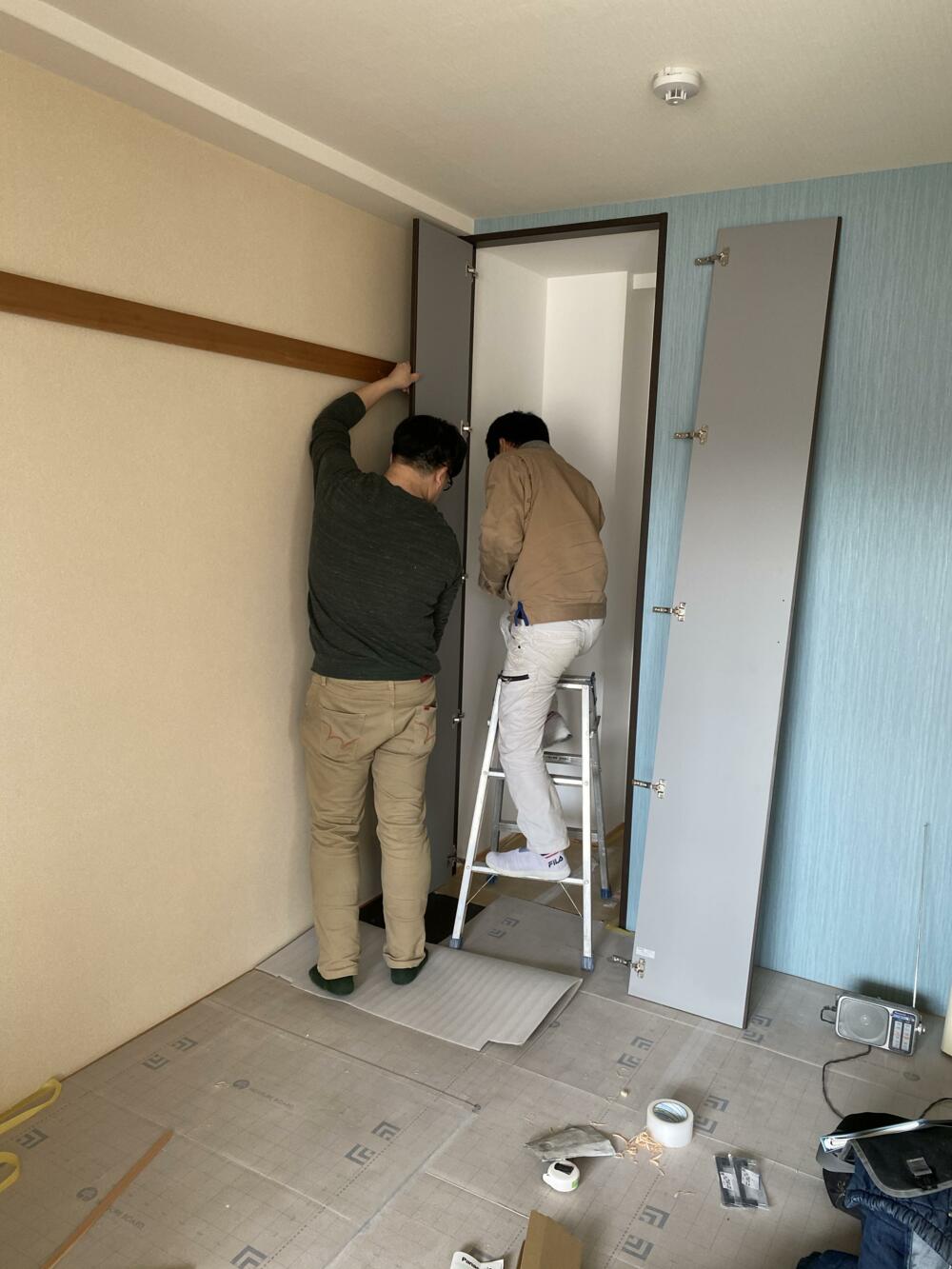 建具吊り込み