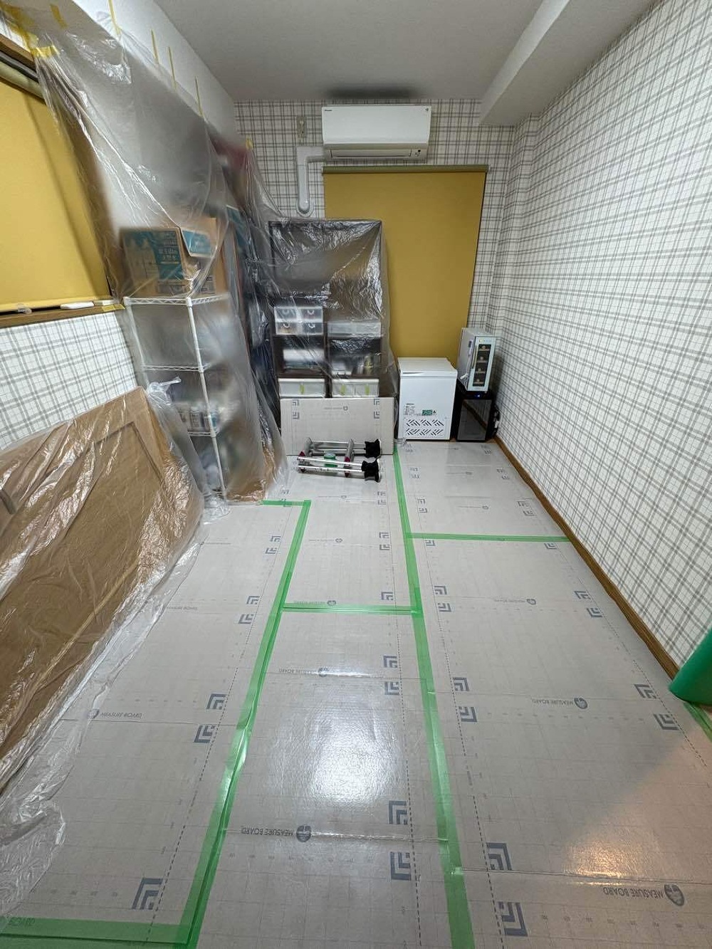 工事前ー養生ー