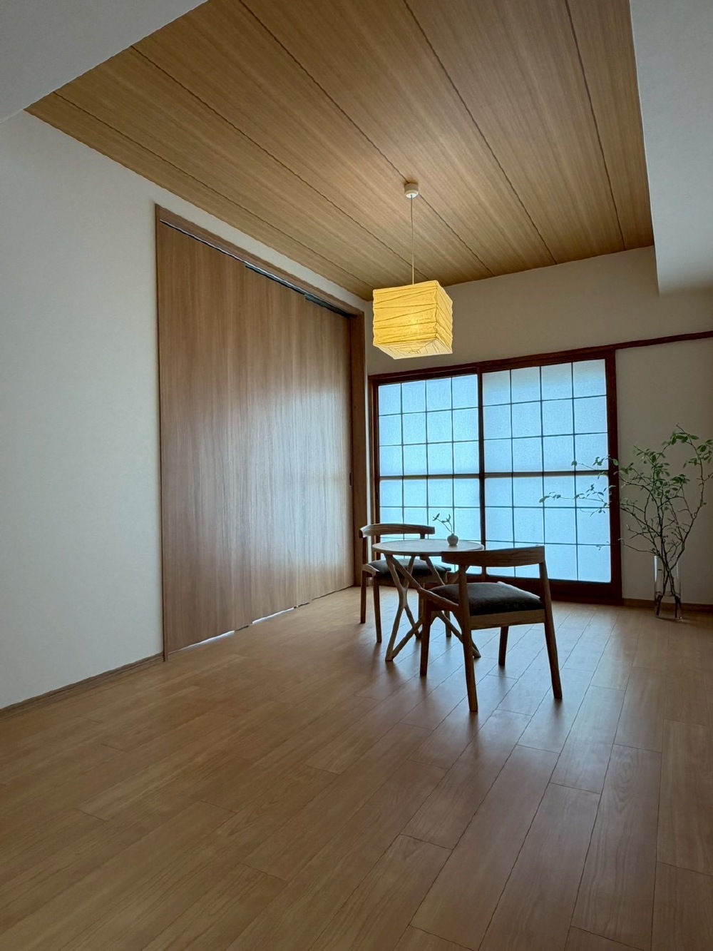 完成写真(リビング:間仕切るとき)