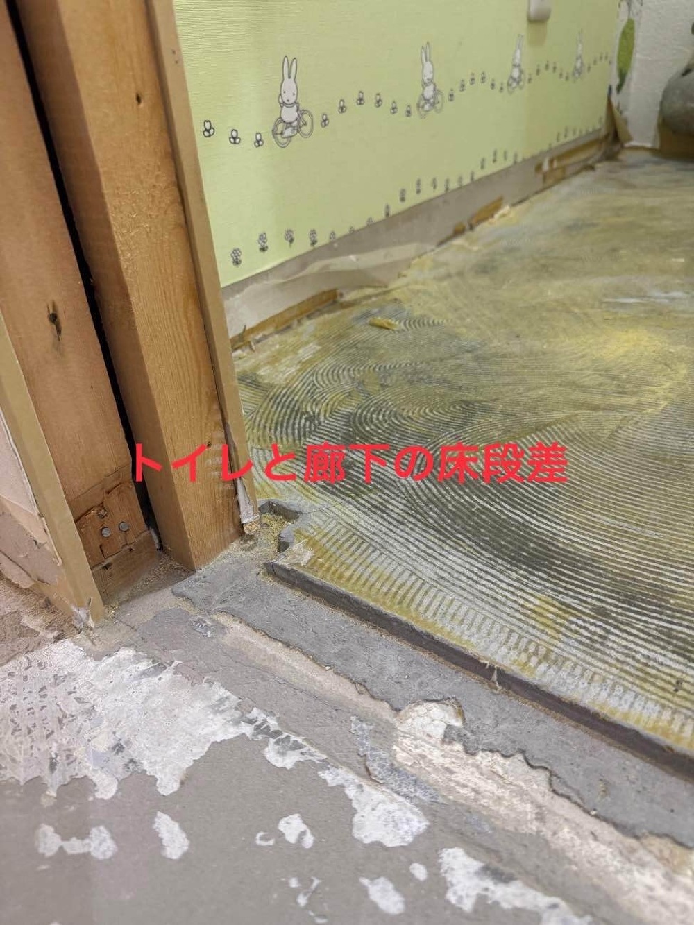 解体後の確認