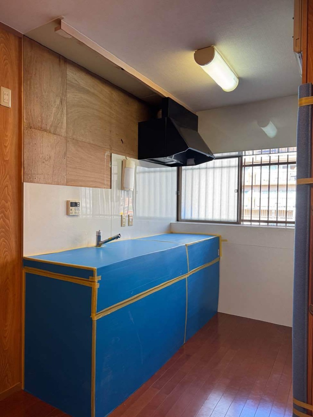 残すものの養生はキチンと