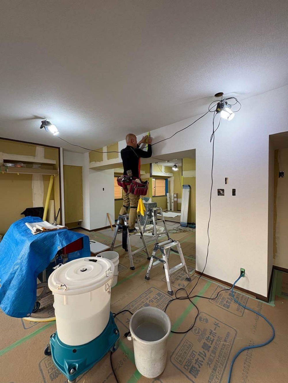 リビング側から