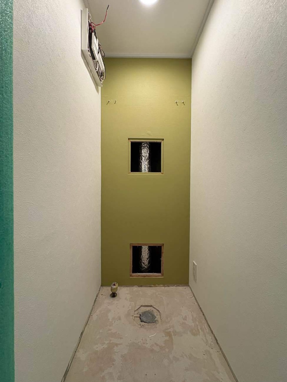 トイレのアクセントクロス