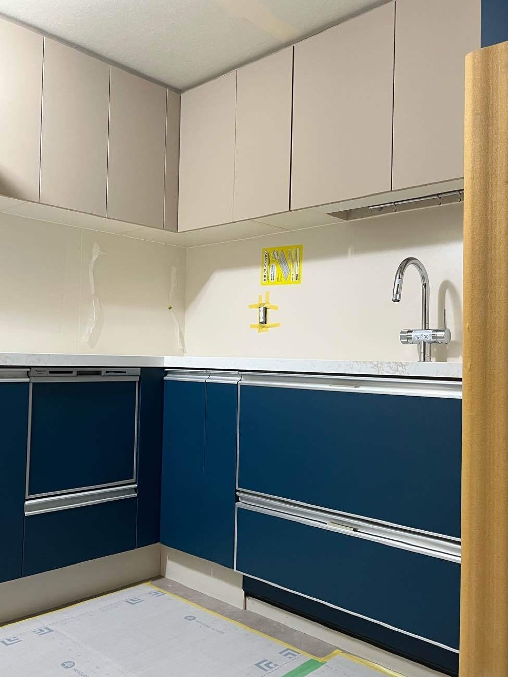 キッチン扉のリニューアル