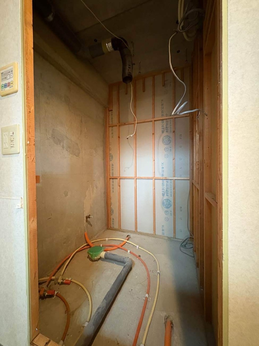 水廻り解体工事(浴室)