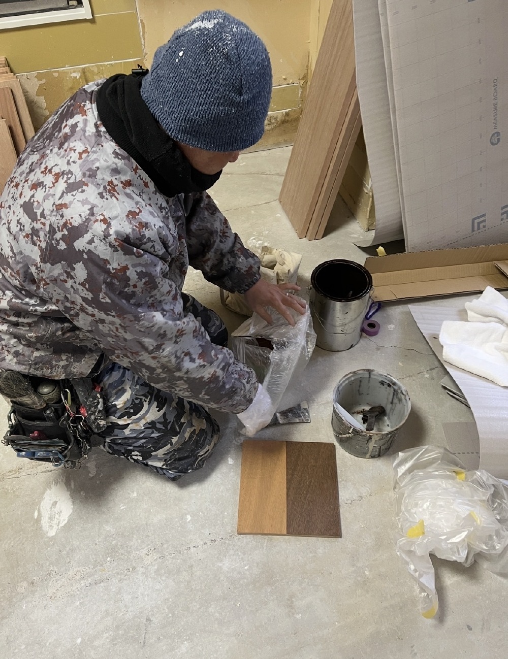 塗装最終色合わせ