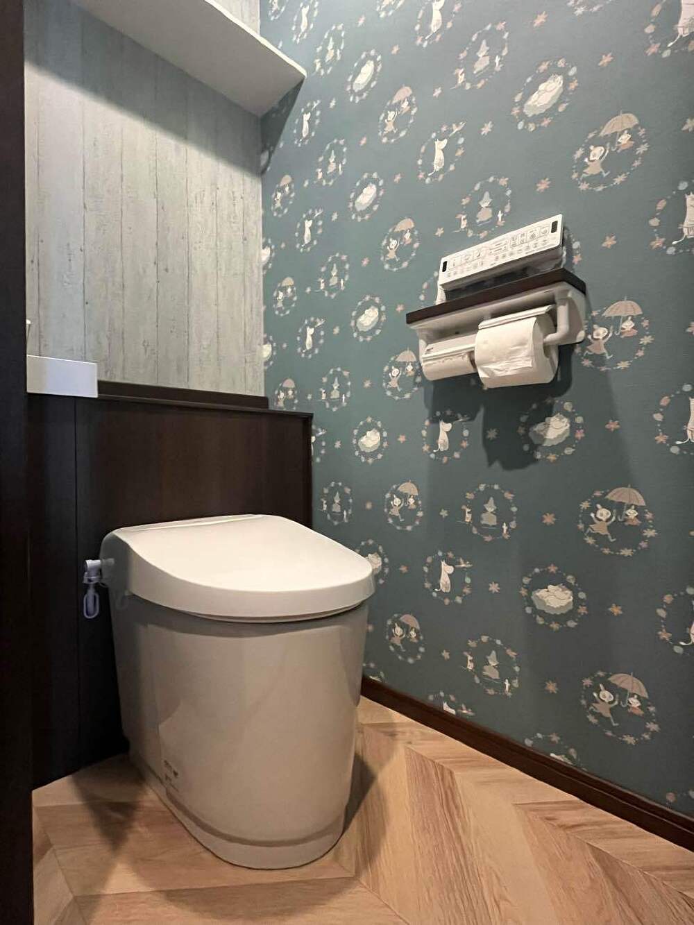トイレ完成