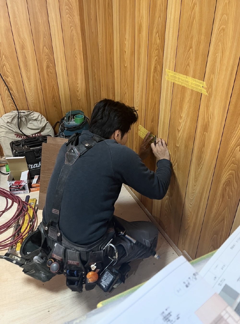 電気工事の打ち合わせ