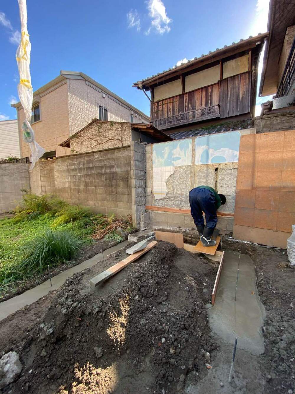 コンクリート打ち