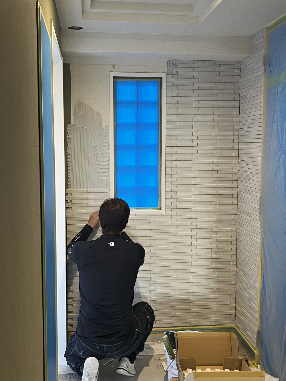 エコカラット貼り