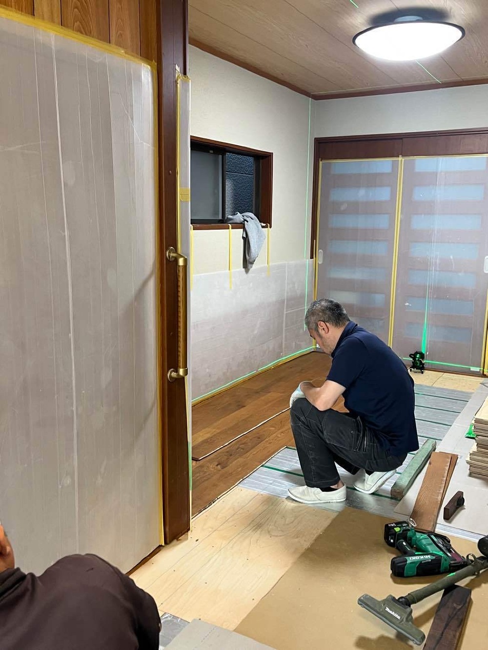 フローリング張り